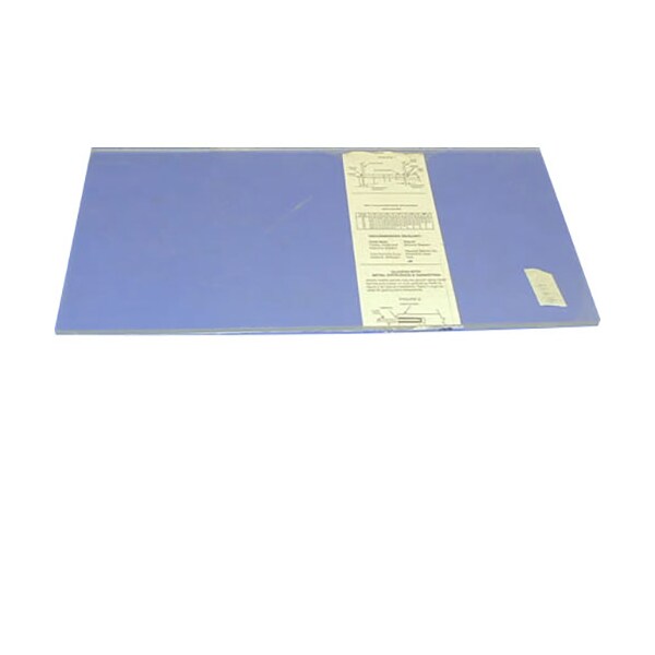 Allpoints Divider - Clear, Plastic 19-1/4" X 10" X 1/4" 8010152 - main